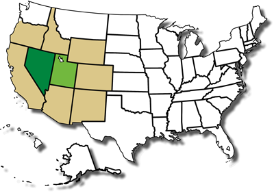 Nevada-Utah cohort map